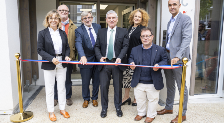 Ce matin au Parc Princesse du Vésinet (78) très belle inauguration d’une résidence d’accueil Seqens Solidarités en MOD